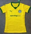 2526 women Palmeiras Third yellow soccer jersey